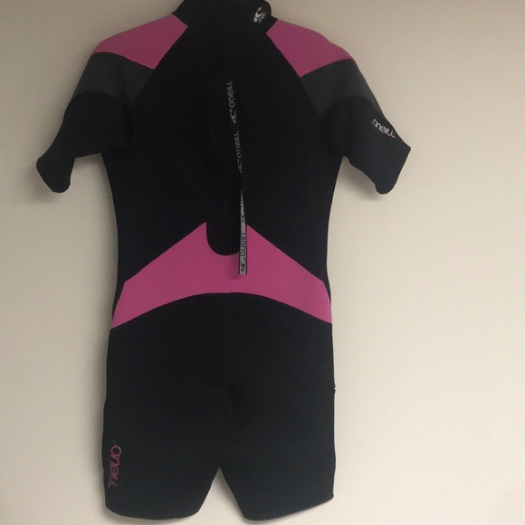 O’Neill Dive Suit. US Size 16. Black/Berry color - Picture 5 of 8